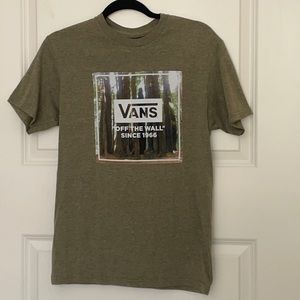 Vans Off The Wall Forest Tee Small